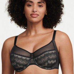 Brand new Chantelle Bra, 38D, Black.